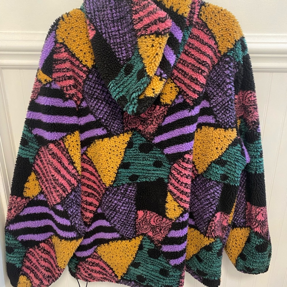 Colorful Patchwork Women's Puffer Jacket - image 3